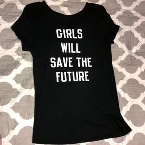 American Eagle “Girls Will Save The Future” Tee